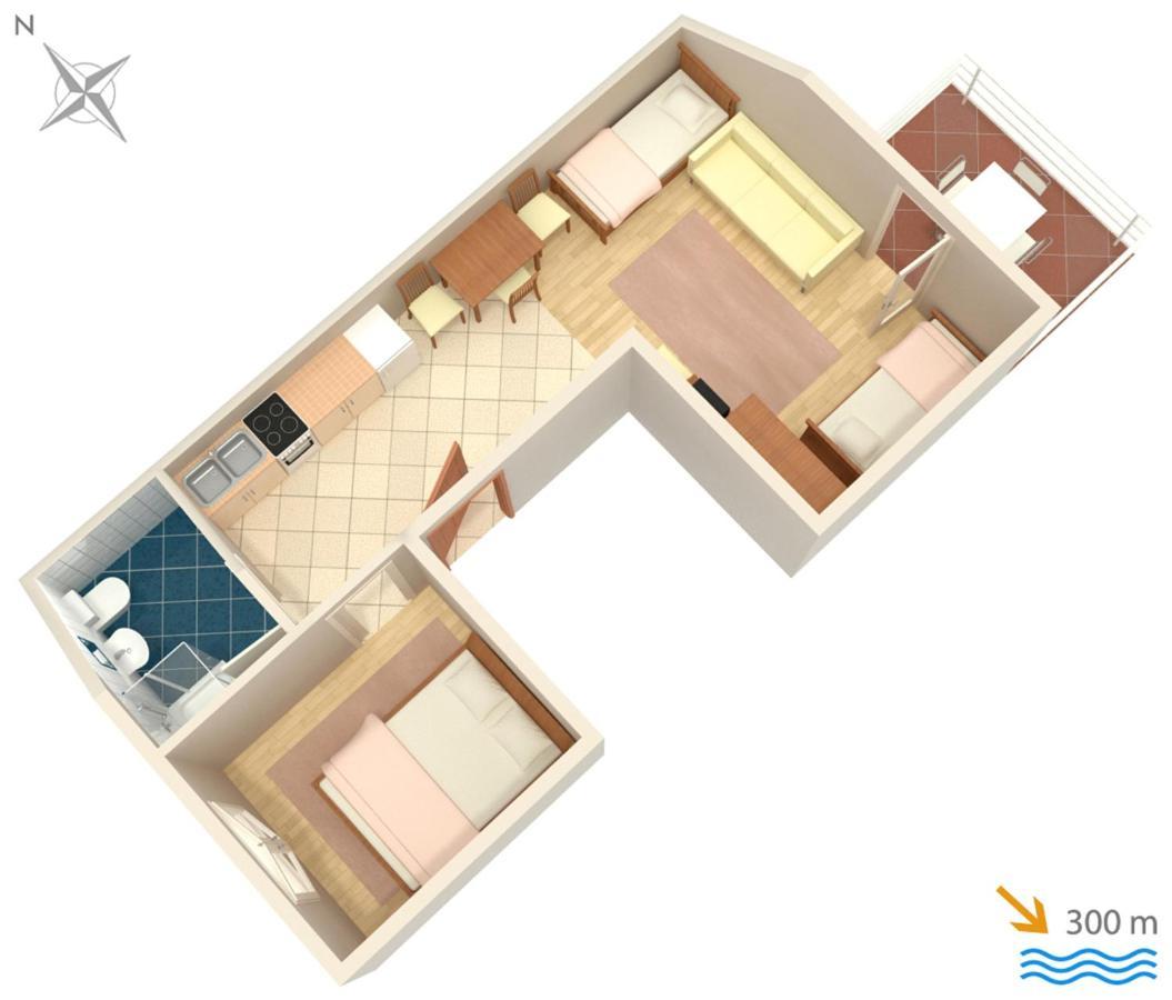 Apartments And Rooms With Parking Space Selce, Crikvenica - 2362 Exteriér fotografie